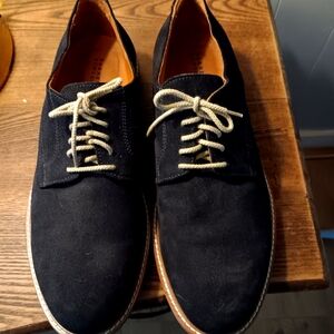 Barneys of NY Blue Suede Men's Shoes Size 13 M